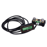 2m 200A 12V 48V Digital Display DC Current Voltmeter Lead-Acid Lithium Battery Charge Meter, 2m 200A